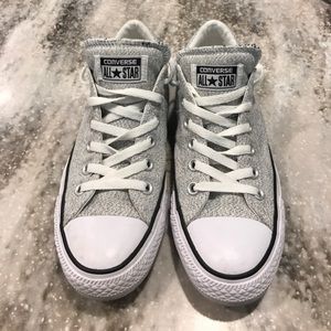 Light Grey Converse Chucks Low Tops